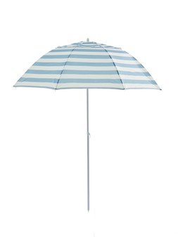 The Very Collection 2M Push Up Parasol- Blue Stripe €43.99 at Very.ie