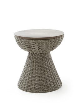 The Very Collection Antigua Rattan Side Table €88.99 at Very.ie