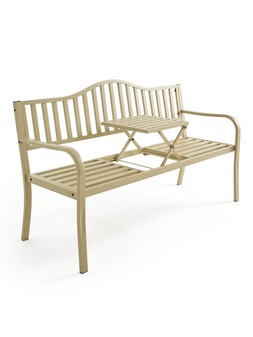 The Very Collection Bench With Lift Up Table - Taupe €144.99 at Very.ie