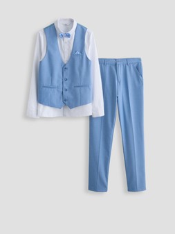 The Very Collection Boys 4-Piece Waistcoat, Shirt Shorts and Bow Set €45 at Very.ie