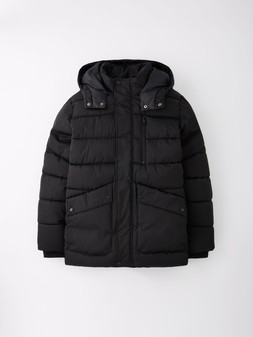 The Very Collection Boys Padded Jacket With Popper Pockets - Black €45 at Very.ie