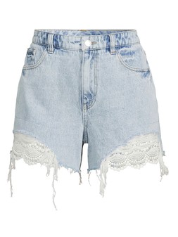 The Very Collection Crochet Lace Trim Denim Shorts €35 at Very.ie