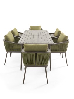 The Very Collection Calvi 6 Seater Dining Set €1949 at Very.ie