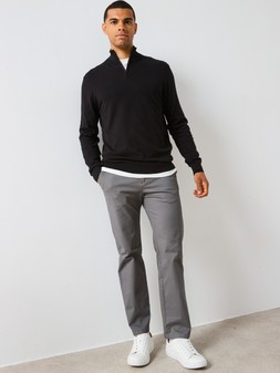 The Very Collection Cotton Rich Knitted Quater Zip Jumper €30 at Very.ie