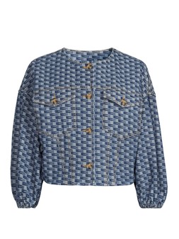 The Very Collection Denim Jacquard Top Co-Ord €58 at Very.ie