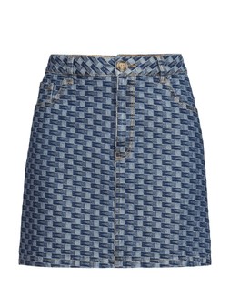 The Very Collection Denim Jacquard Co Ord Mini Skirt €35 at Very.ie