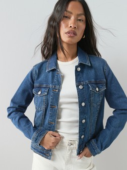 The Very Collection Denim Western Jacket With Stretch €45 at Very.ie