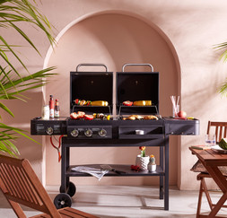 The Very Collection Dual Fuel Combi Grill BBQ €444.99 at Very.ie