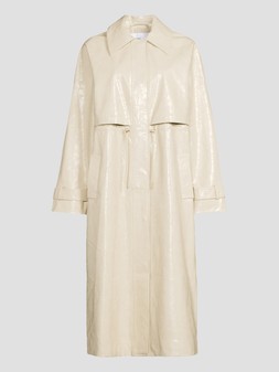 The Very Collection Faux Leather Trench Coat €95 at Very.ie