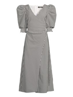 The Very Collection Gingham Wrap Midi Dress €40 at Very.ie