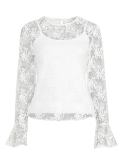 The Very Collection Long Sleeve Lace Top €22 at Very.ie