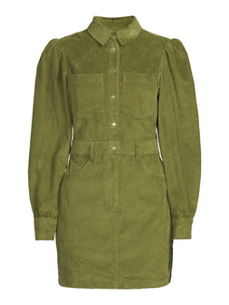 The Very Collection Long Sleeve Cord Mini Shirt Dress €50 @Very.ie
