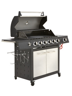 The Very Collection Premium Stainless Steel 6-Burner Barbecue with Side Burner €589.99 at Very.ie
