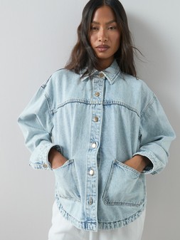 The Very Collection Relaxed Fit Denim Jacket €45 at Very.ie
