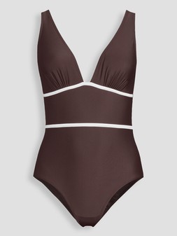 The Very Collection Sculpting Contrast Binding Swimsuit €35 at Very.ie