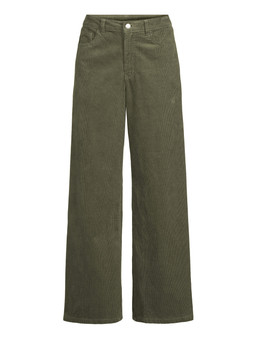 The Very Collection Super Wide Leg Cord Trousers - Green €45 @ Very.ie