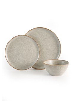 Michelle Keegan Home Taupe Speckle Reactive 12 Piece Dinner Set €84.99 at Very.ie
