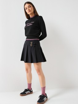 Versace Jeans Couture Buckle Basque Mini Skirt €300 at Very.ie