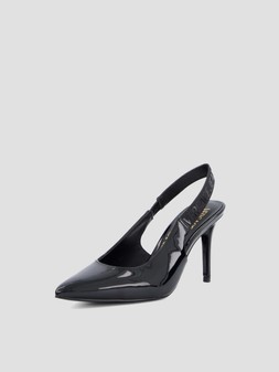 Versace Jeans Couture Logo Slingback Heeled Pump €290 at Very.ie