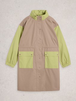 White Stuff Beth Waterproof Coat - Green €175 at Very.ie