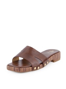 The Very Collection Clog Slider - Brown €40 at Very.ie