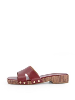 The Very Collection Clog Slider - Red €40 at Very.ie