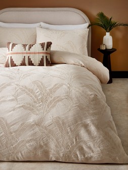 The Very Collection Palm Tree Jacquard Duvet Set from £45