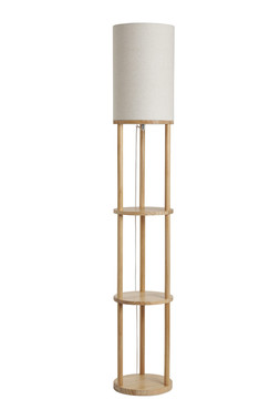 Very Home Shelved Wooden Floor Lamp £100