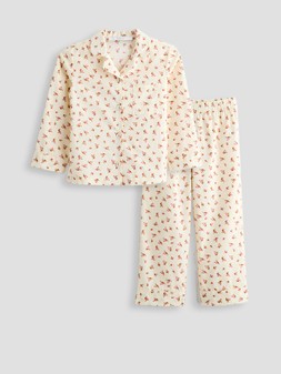 Michelle Keegan x Very Ditsy Print Revere Cotton PJ - Toddler, £18