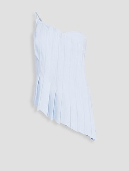 Michelle Keegan x Very PLEAT DETAIL BANDEAU TOP, £45