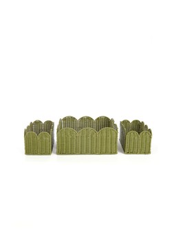 WFATN The Very Collection Set of 3 Scallop Storage Baskets £25