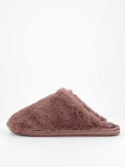 WKRTQ The Very Collection Faux Fur Mule Slipper £15