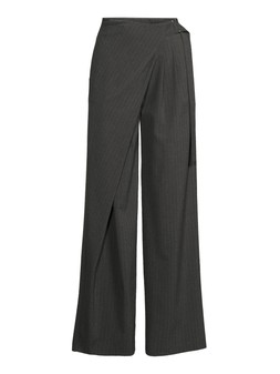 WO61A The Very Collection Pinstripe Wrap Front Trouser £35