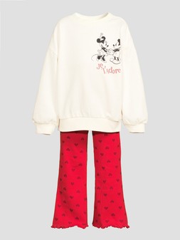 WO9LZ The Very Collection Minnie Heart Sweat Legging Set (1) from £24
