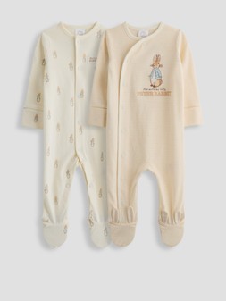 WPBXG The Very Collection 2-Pack Peter Rabbit Sleepsuits £22