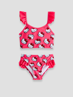 WPDOQ The Very Collection Hello Kitty Frill Strap Bikini Set from £10