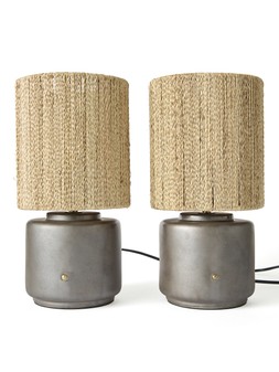 WPPSK The Very Collection Set Of 2 Ceramic Bedside Table Lamps £70