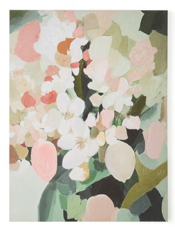 WPPTP The Very Collection Spring Garden Abstract Flower Canvas £30