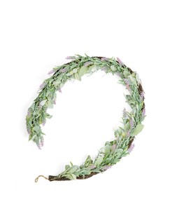 WQP3N Very Home Faux lavender 180CM GARLAND £18