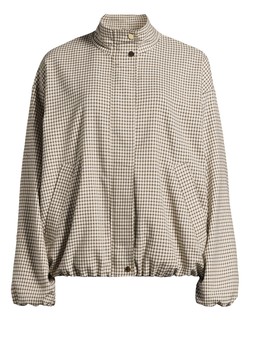 WR31V The Very Collection Check Funnel Neck Jacket £55