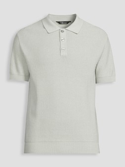 WRABW The Very Collection Cotton Blend Knitted Textured Polo £25