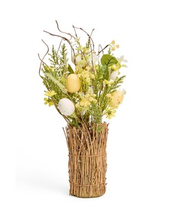 WRF1G Very Home 45CM EASTER FOLIAGE TABLE CENTRE £13