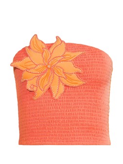 WRMGJ The Very Collection Orange Floral Co Ord Top £24