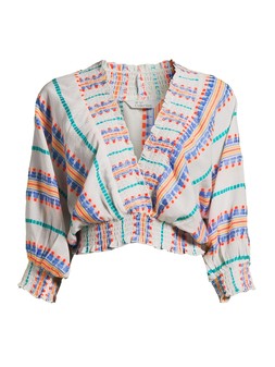 WRMH3 The Very Collection Aztec Co Ord Top £25