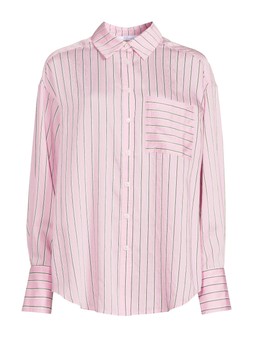 WSL27 The Very Collection Pink Stripe Shirt £30