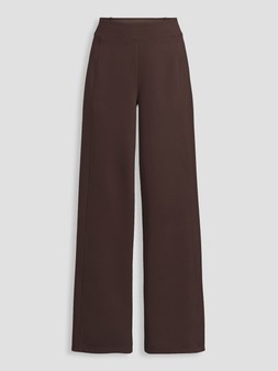 WSLE5 The Very Collection Scuba Wide Leg Trouser Co-ord Brown £28