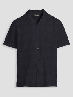 WSVGV The Very Collection Pure Cotton Textured Tonal Check Shirt £25