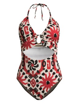 WU75H - The Very Collection Print Swimsuit £30