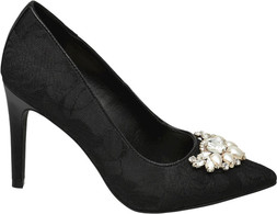 Deichmann Black Lace High Heel
