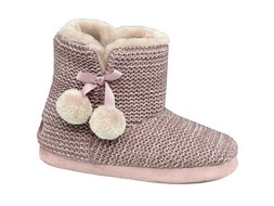 Deichmann Casa Mia Knitted Slipper Boot